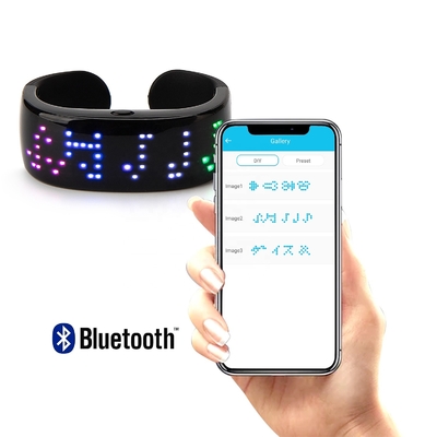 Desenho conduzido de controle remoto da mensagem da edição do APP do bracelete de Smartphone