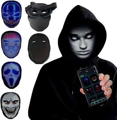 O APP controlou a máscara protetora de deslocamento esperta do diodo emissor de luz personalizou imagens da transferência de arquivo pela rede do teste padrão
