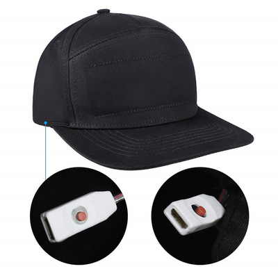 Ajustável destacável do programa do chapéu do diodo emissor de luz de Bluetooth do controle do App