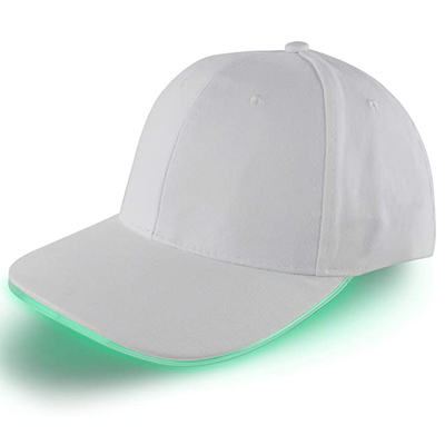Tamanho unisex dos bonés de beisebol ultra brilhantes do diodo emissor de luz das luzes o um cabe toda