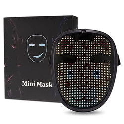 Máscara em mudança explosiva da cara completa do diodo emissor de luz de Tiktok para crianças USB recarregável